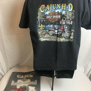 2 Harley Davidson Cancun LA T Shirts XL